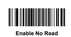 文字NR（読み取りなし）を送信するようにスキャナーを構成する
