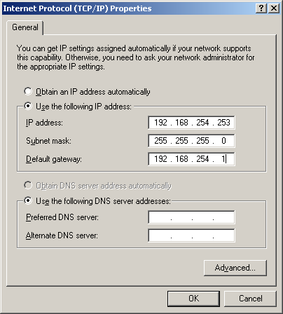 Knowledge: Configuring Value Class and Performance Class Zebra Card Printer with a IP When DHCP Is Not Available