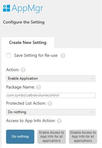 Enable Zebra Volume Control (ZVC) Using StageNow Tool