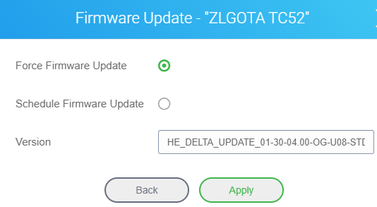 Implement Zebra Lifeguard OTA Update via SureMDM (42Gears)