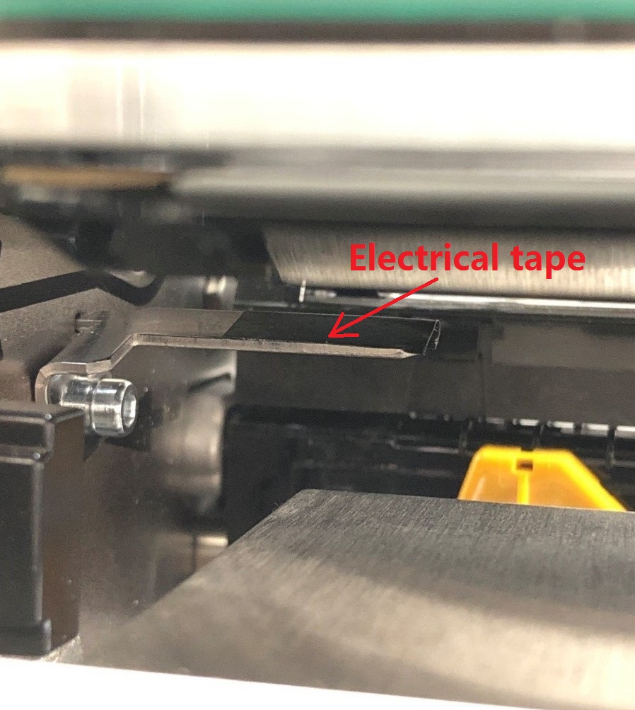 ZT400 Series Printers Using White Ribbon