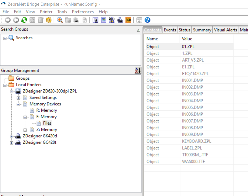 Opening and Editing Text Files Stored on the Printer Using Bridge