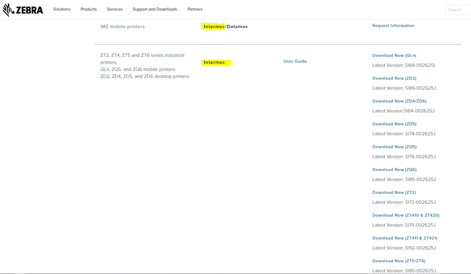 Printing Intermec Programming Language (IPL) with Zebra Printers