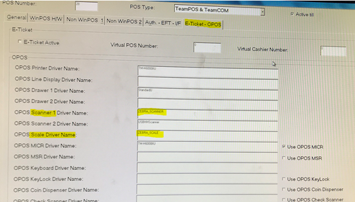 Connecting the MP70xx to NCR ISS45 Software