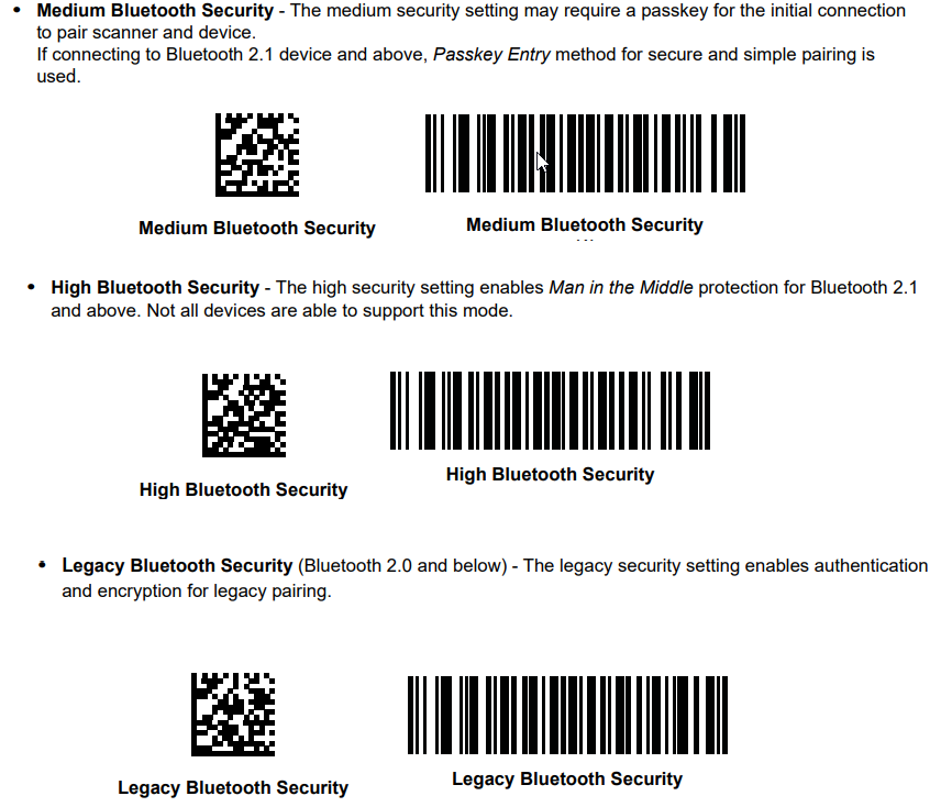 Not able to pair my Cordless Scanner to Win10 machine over BT using HID