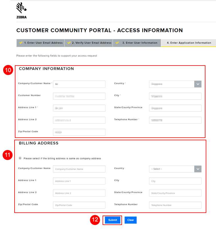 Site Guide How to register for Zebra Support Community login access
