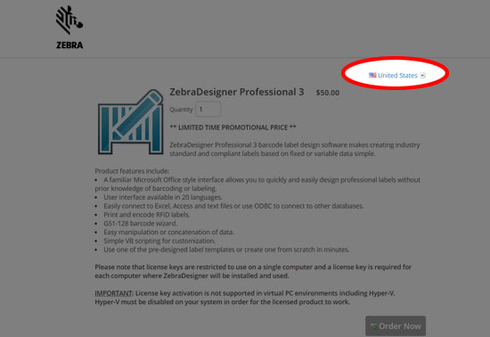 Upgrading to ZebraDesigner Professional 3