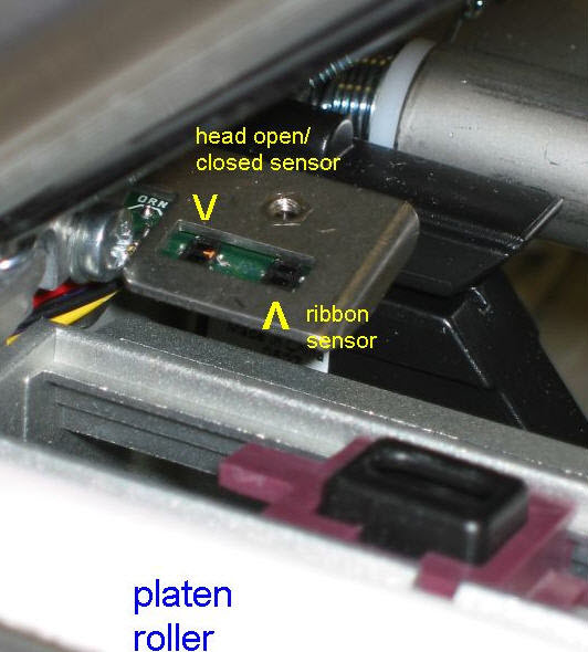 Zm400 printer shop ribbon