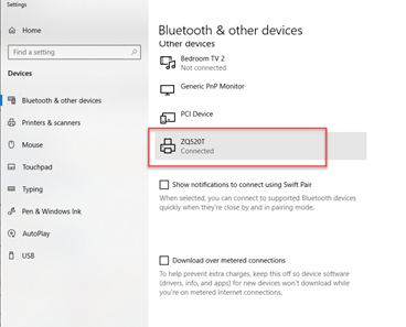 Get Printer Alert via Bluetooth Using Bi-Directional Application (Tera ...