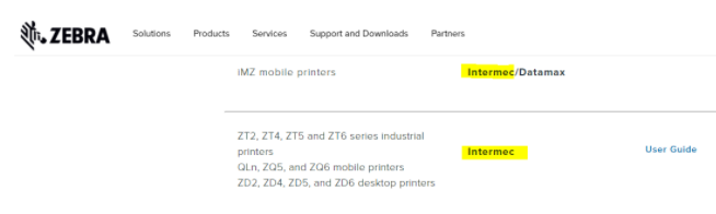 Printing Intermec Programming Language (IPL) with Zebra Printers