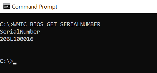 Locate Serial Number: Get the Serial Number on a Windows 10 Tablet ...