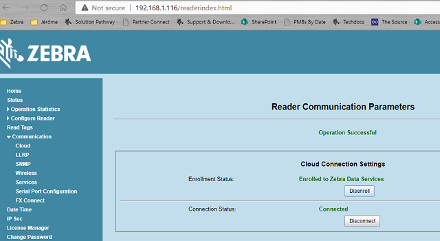 FX9600/FX7500: Using Zebra Data Services for RFID API