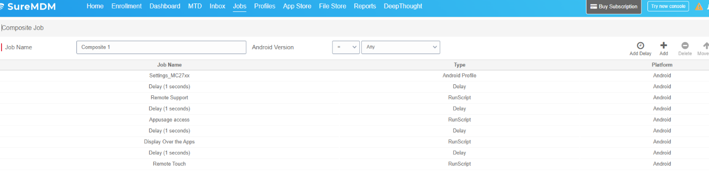 42Gears SureMDM: Simplify Profiles and Jobs Delivery to Zebra Devices