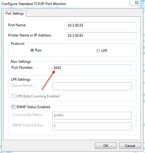 Zebra Mobil Yazıcılar için Varsayılan Bağlantı Noktası Numarası