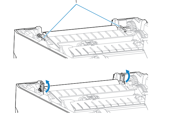 Cleaning and Replacement for the ZD230TA Platen Roller