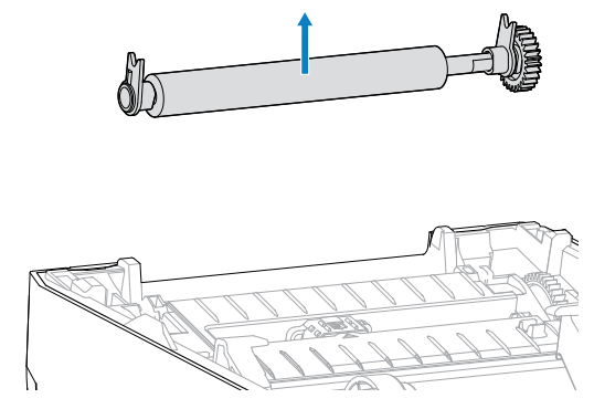 Cleaning and Replacement for the ZD230TA Platen Roller