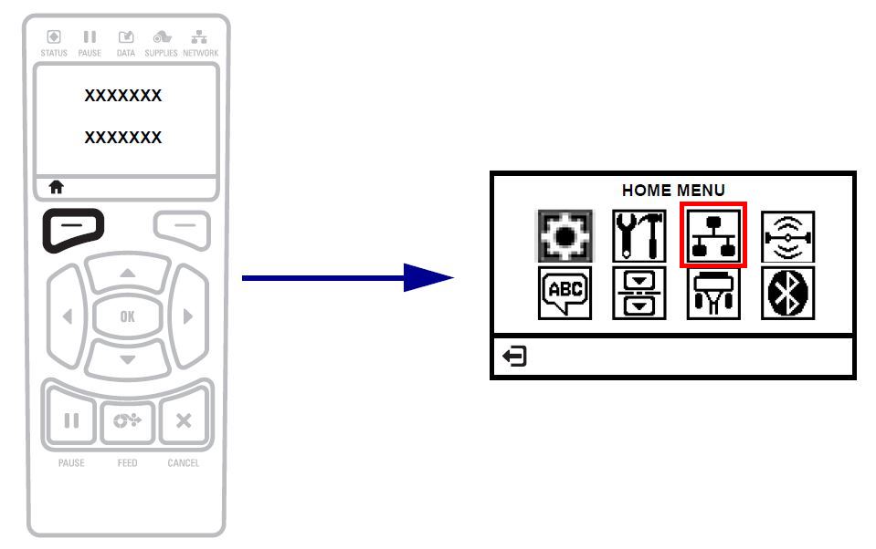 Zefページ ZD400/ZD600 Series: Print Printer and Network Configuration