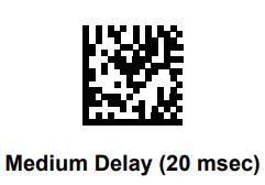QYマステ　いん　0209 Setting a Keystroke Delay to Prevent Barcode Data Misdecodes