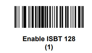 Activer ou désactiver le code ISBT (Société internationale de ...