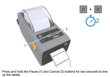 ZD411 Skipping Blank Labels