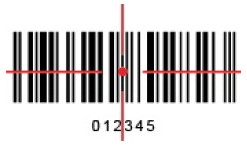 DS36x8 デジタル スキャナの照準ビーム パターンの詳細