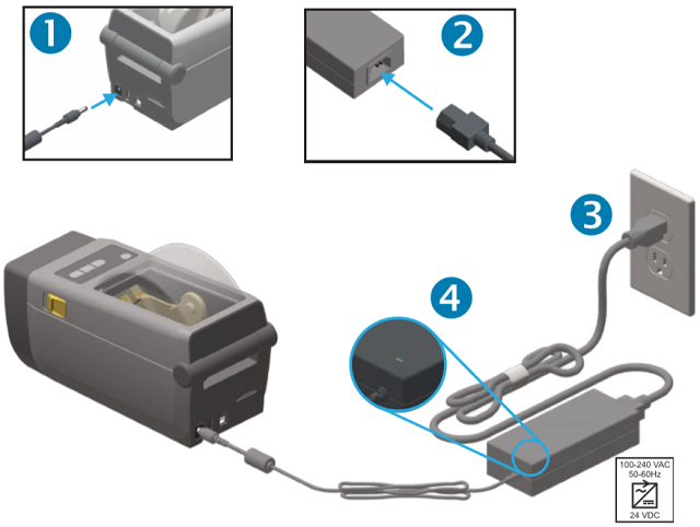 ZD410 Quick Setup Guide