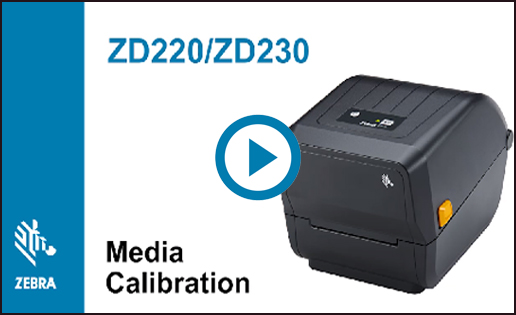 billet Barber overvældende Video: Media Smart Calibration on ZD220 or ZD230 Printers
