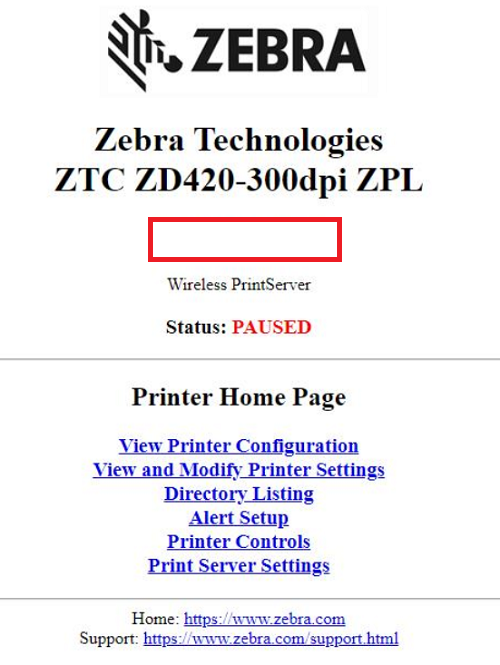 Locate Serial Missing on Industrial Printers and Print Engines