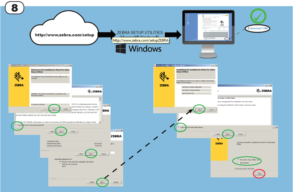 ZQ610, ZQ620, ZQ630 Quick Setup Guide