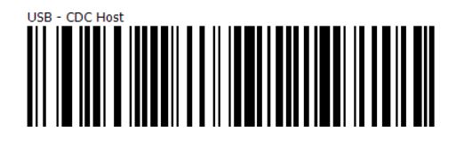 CDC Host Bar code