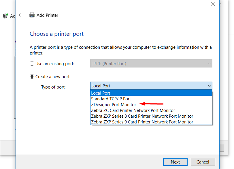 Installing a Network Zebra Printer on a Windows 10 PC