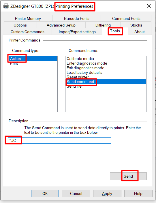 Resolving Extra Blank Label G-Series Printers