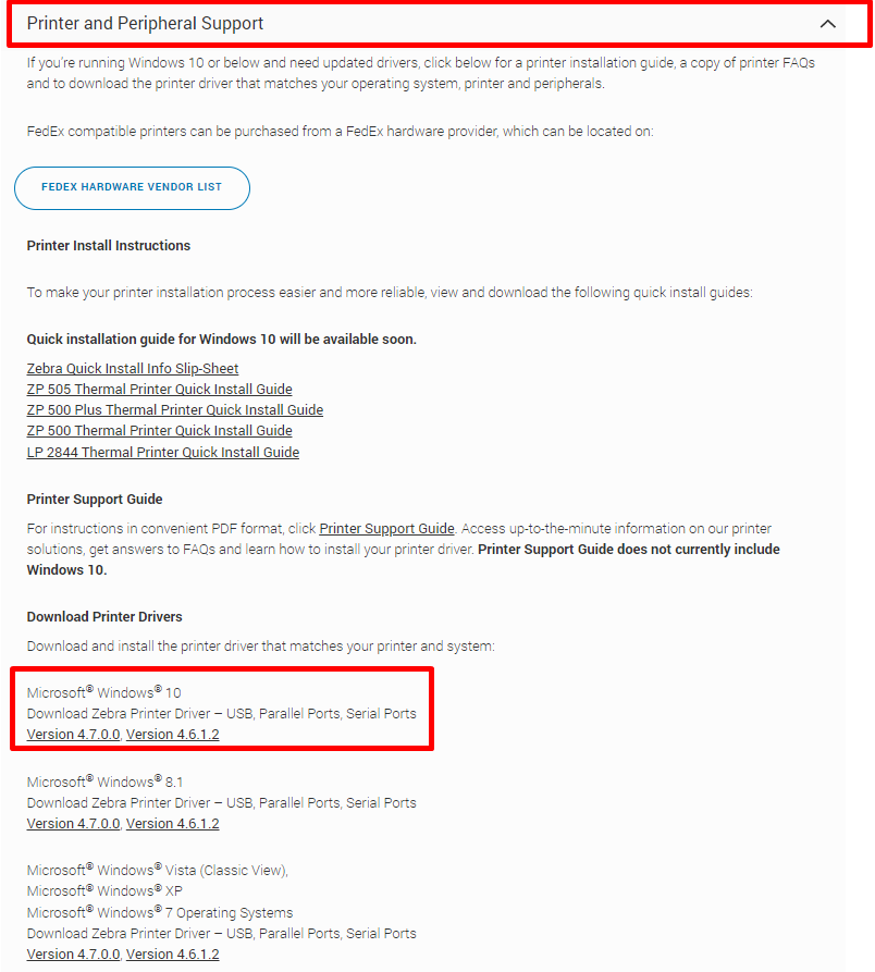 Instalación del controlador de impresora Zebra ZP500 o ZP505 en una PC