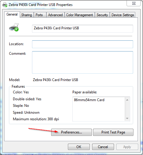 Setting Zebra Card Printer to Only Encode and Not Print