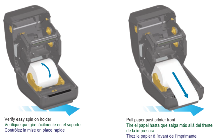 Guía De Configuración Rápida De Zd420d Y Zd420t 1738