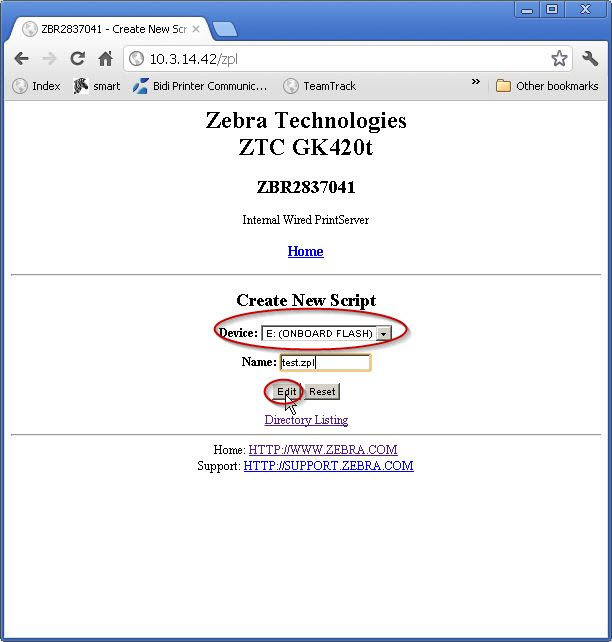 ネットワーク プリンターで ZPL ラベルをプレビューする