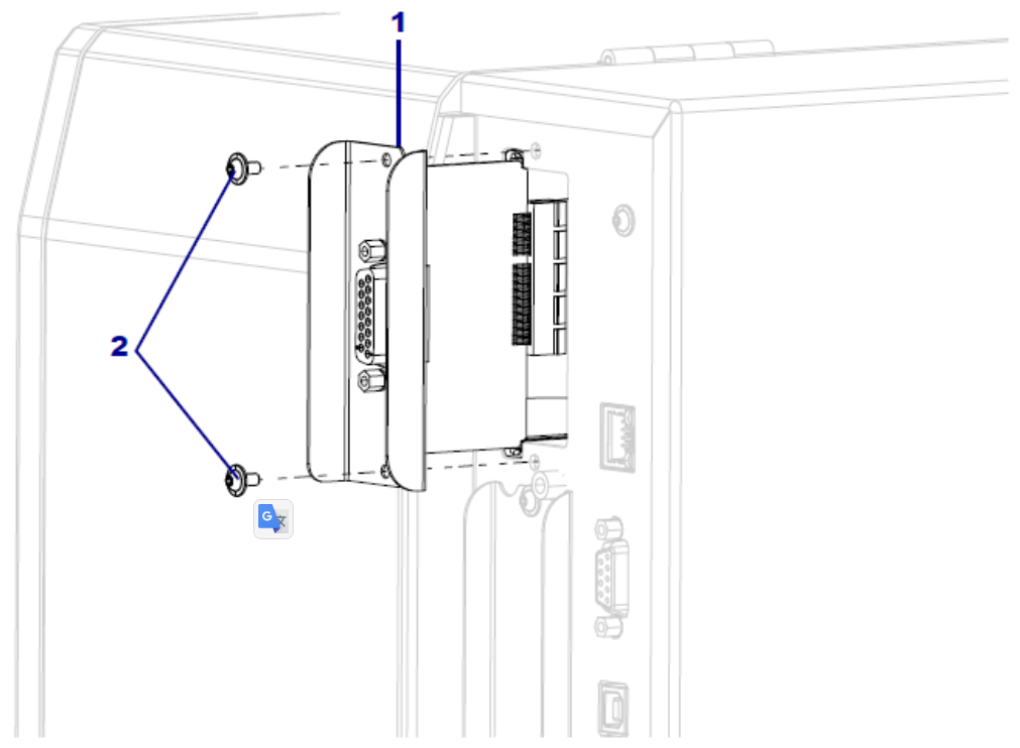 Zebra ZT Series Printer Application Interface Card Installation and Configuration Instructions