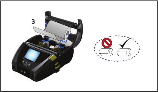 SUPPORTO PER STAMPANTE ZEBRA PER ZQ630