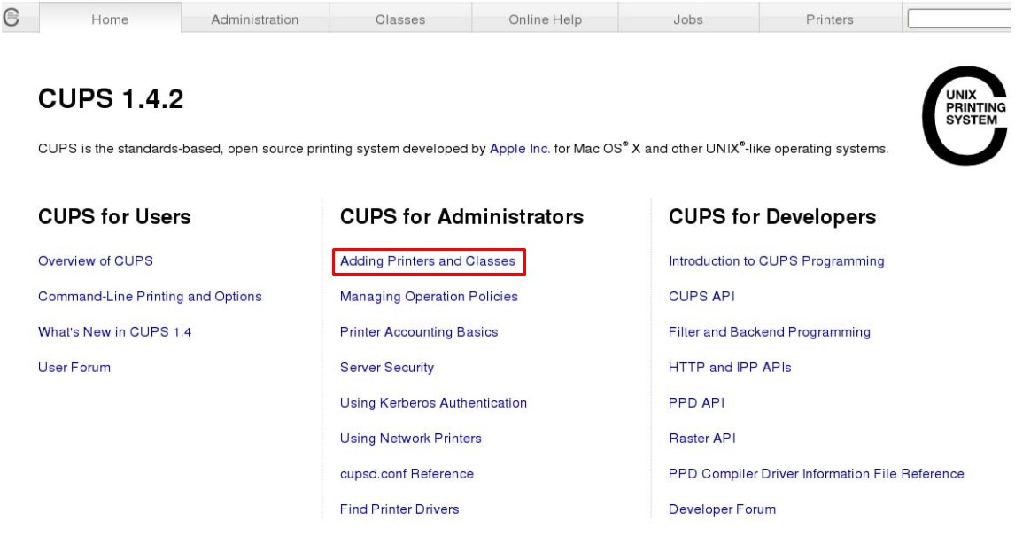 Adding a Zebra Printer in a CUPS Printing System