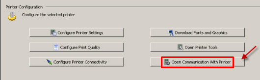 Zebra Setup Utilities Sending Printer Commands And Receiving Data 8714