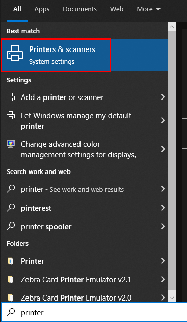 Zebraセットアップ ユーティリティ: ZDesigner Port Monitor の