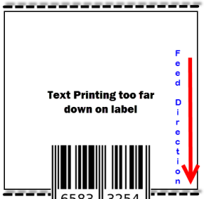 frisk frekvens sti ZPL Printers: Printed Image Is Incorrectly Positioned on the Label