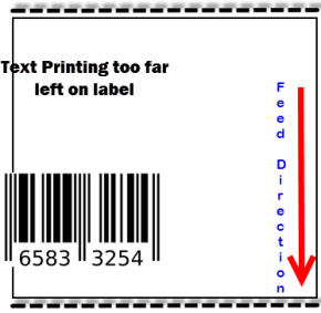 frisk frekvens sti ZPL Printers: Printed Image Is Incorrectly Positioned on the Label