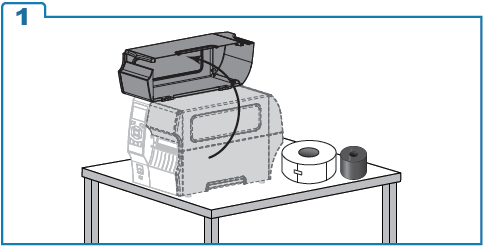 ZT410 および ZT420 クイック スタート ガイド