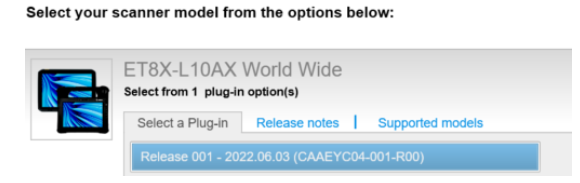 Configure Uppercase Readings for ET80 Tablets Using 123Scan