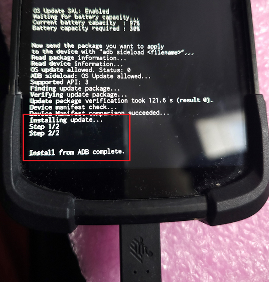 6490 Platform TC53, TC58, TC73, TC78 Mandatory Package