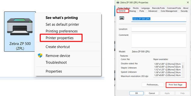 Installing Zebra ZP505 or ZP506 Printer Driver on a Windows PC