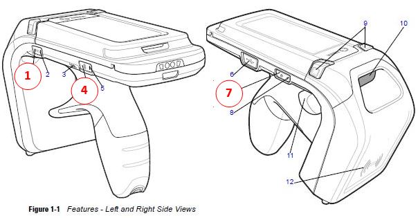 RFD8500 RFIDスレッドのリセット