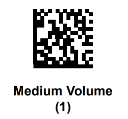 Lowering or Increasing Scanner Decode Beep Volume and